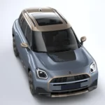 MINI Stripes - Countryman U25 Premium Kaput Sticker - Heritage JCW