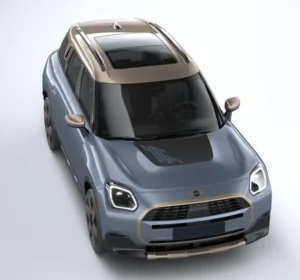 MINI Stripes - Countryman U25 Premium Kaput Sticker - Heritage JCW