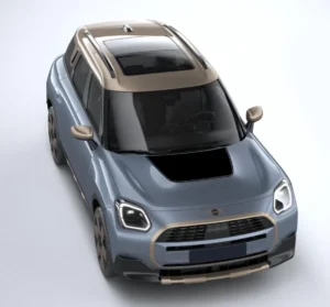 MINI Stripes - Countryman U25 Premium Kaput Sticker - Heritage 4