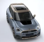 MINI Stripes - Countryman U25 Premium Kaput Sticker - Heritage 2
