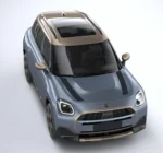 MINI Stripes - Countryman U25 Premium Kaput Sticker - Favoured 5