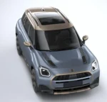 MINI Stripes - Countryman U25 Premium Kaput Sticker - Favoured 3