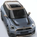 Mini Stripes - Countryman U25 Premium Kaput Sticker - JCW 4