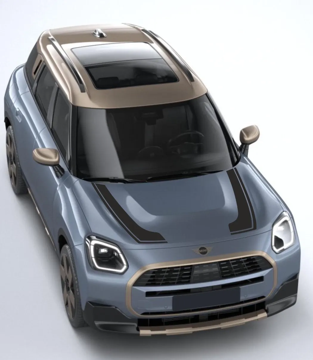 il_1588xN.6793261696_ehgj.webp Mini Stripes - Countryman U25 Premium Kaput Sticker - JCW 4 - Görsel 1