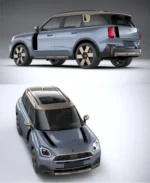 MINI Stripes - Countryman U25 Premium Sticker - Favoured TAM TAKIM - Görsel 7