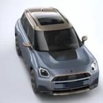 MINI Stripes - Countryman U25 Premium Kaput Sticker - Heritage Tiger