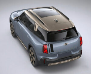 MINI Stripes - Countryman U25 Premium Bagaj Kapağı Sticker - Favoured