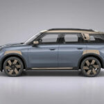 MINI Stripes - Countryman U25 Premium Yan Çamurluk Sticker - Heritage